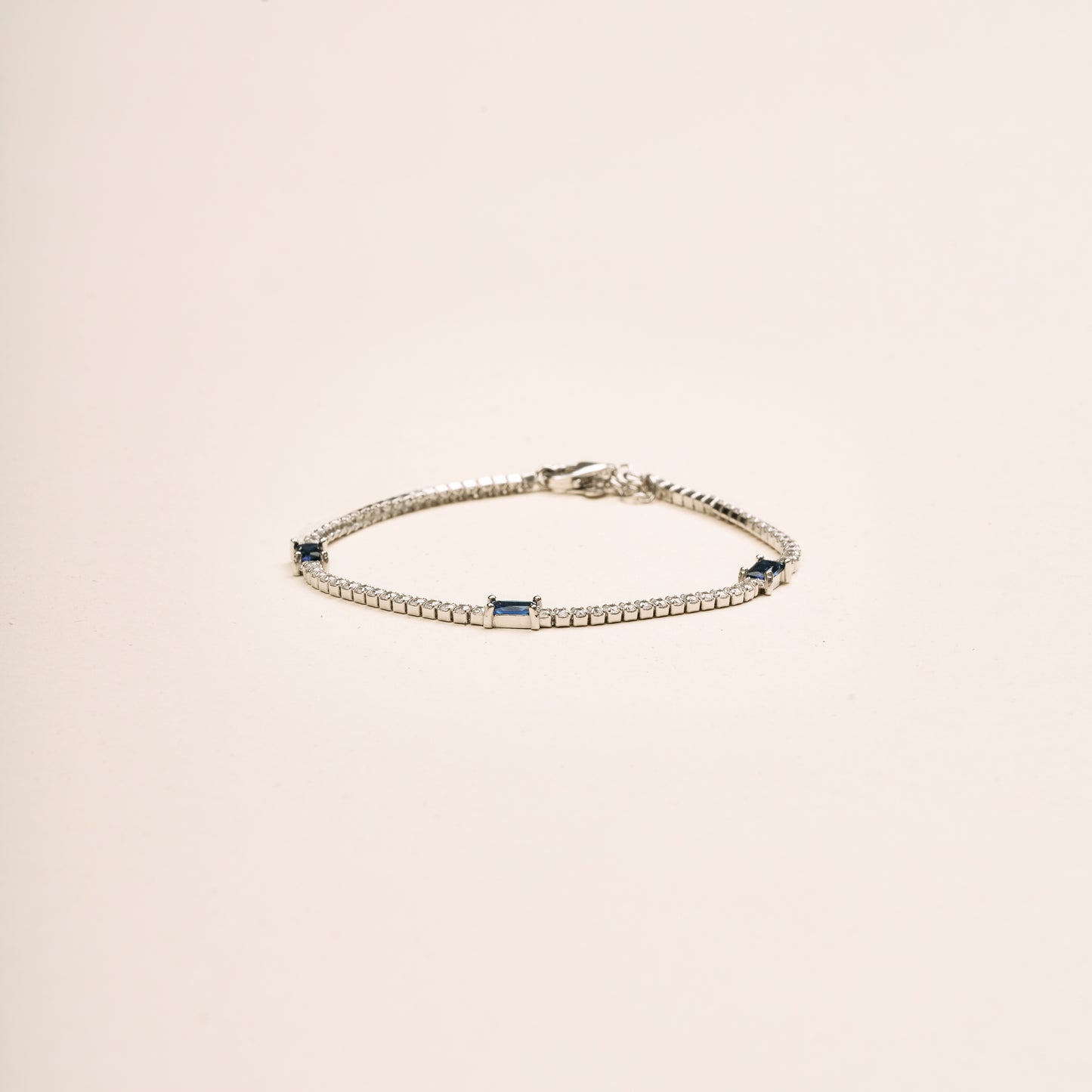 Saphira Bracelet Tennis ( Silver) 925