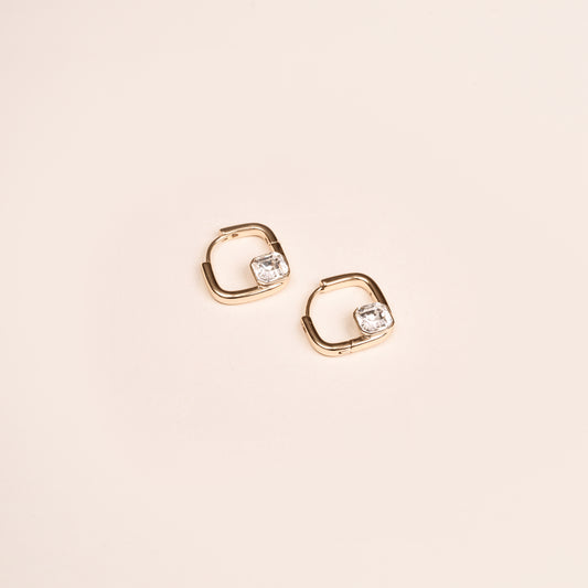 Square Luxe Hoops