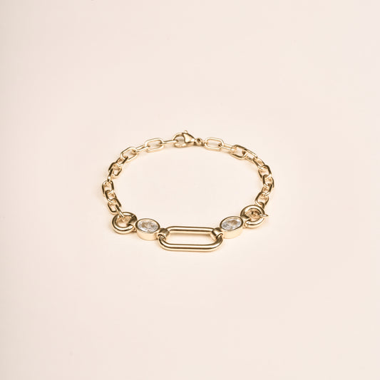 Golden Link Bracelet