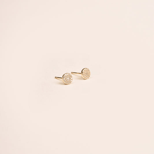 Golden Halo Studs