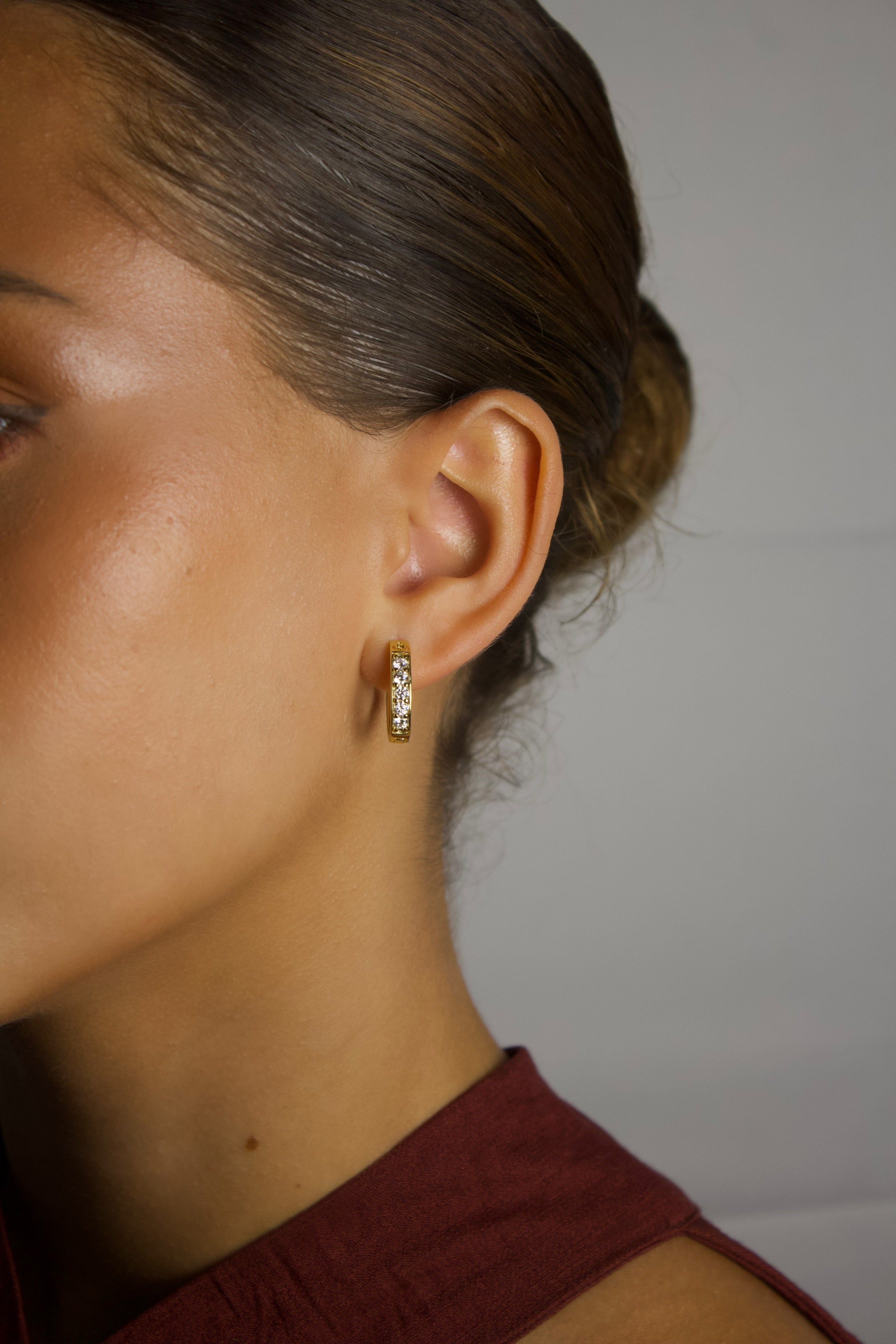 Reverie Duo Hoop - Gold